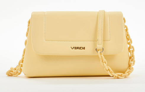 Verde Γυναικείο Τσαντάκι Βραδινό 01-1553 Κίτρινο